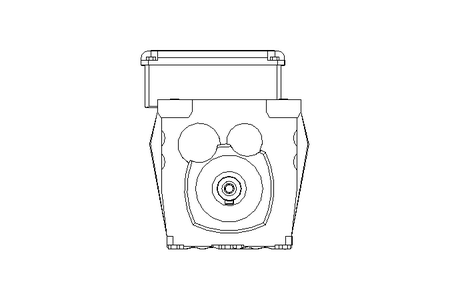 Spur gear motor 0.37kW 48 1/min