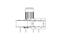 Radial flow fan 750W