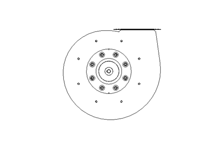 Radial flow fan 750W