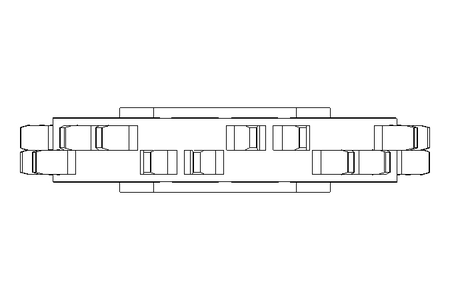 Kettenrad DB40 B19,8 Z12 POM