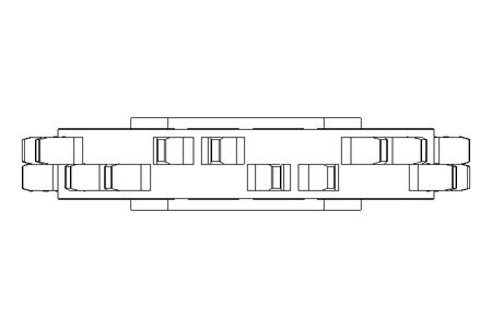 Kettenrad DB40 B19,8 Z12 POM