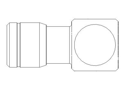 L-Steckverschraubung M5 D=4 (Niro)