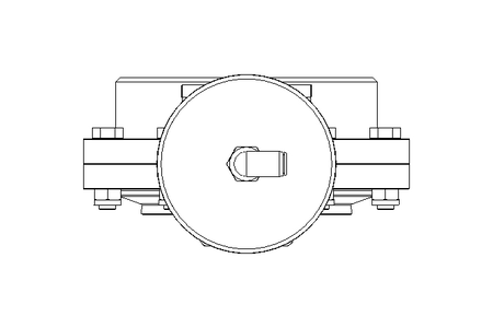 Butterfly valve B DN100 WVM NC E