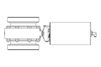 Butterfly valve B DN125 MVM NC E