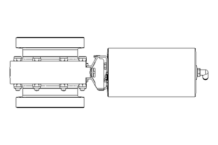 Butterfly valve B DN125 MVM NC E