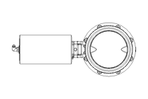 Scheibenventil B DN150 MVM NC E