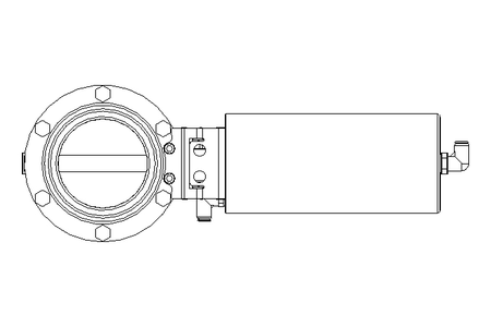 Butterfly valve B DN080 MVM AA E