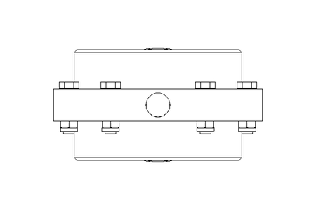 Scheibenventil B DN100 MVM AA E