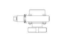 Дисковый клапан B DN040 MVL MA E