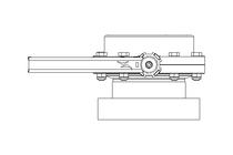 Butterfly valve B DN100 MVL MA E