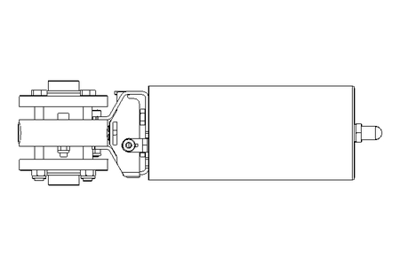 Butterfly valve B DN025 FVF AA E