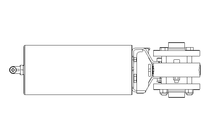 Butterfly valve B DN025 FVF AA E