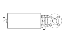 Scheibenventil B DN025 FVF AA E