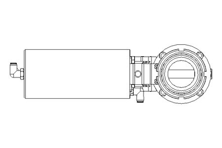 Butterfly valve B DN050 MVL AA E