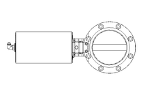 Scheibenventil B DN125 WVM NC E