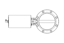 Scheibenventil B DN150 WVM NC E