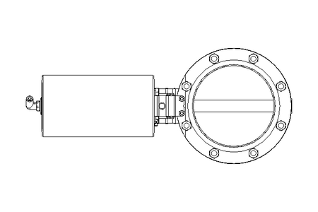 Butterfly valve B DN150 WVM NC E