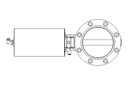 Scheibenventil B DN125 FVF AA E