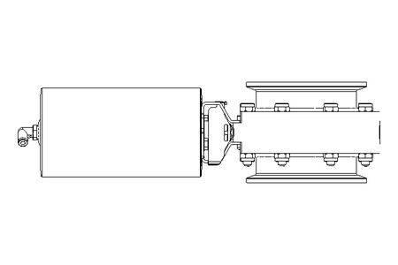 Scheibenventil B DN125 CVC AA E