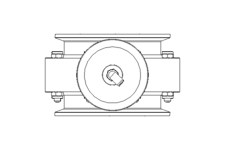 Butterfly valve B DN150 CVC AA E