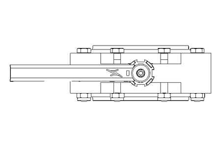 Butterfly valve B DN125 WVW MA E