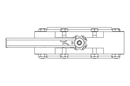 Butterfly valve B DN150 WVW MA E