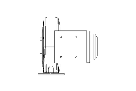 Ventilateur radial 400V 1100W