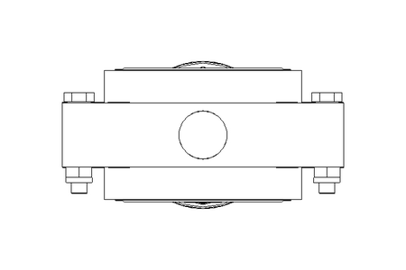 Butterfly valve B DN050 OVO NC E D5