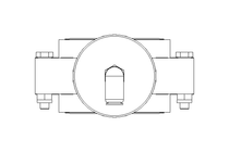 Butterfly valve B DN050 OVO NC E D5