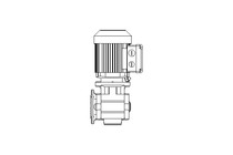 Worm gear motor 0.25kW 15 1/min