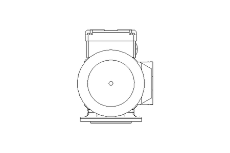 Worm gear motor 0.25kW 15 1/min