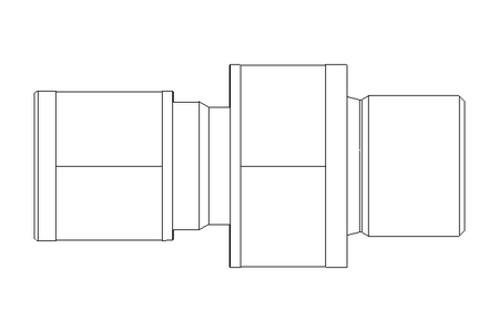 Peзьбoвoe сoeдинeниe тpуб 6 G1/4" Niro