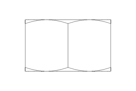 Hexagon nut M12 St-Zn EN24032