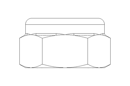 Tuerca hexagonal M12 A4 ISO10511