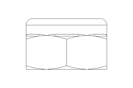 Tuerca hexagonal M12 A4 ISO10511