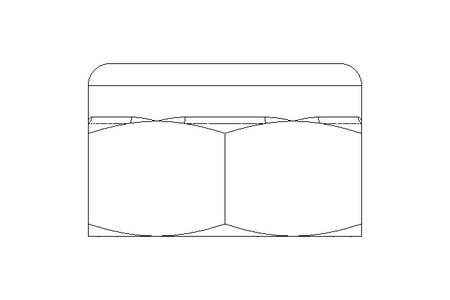 Tuerca hexagonal M12 A4 ISO10511