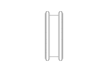 Roda dentada para corrente Z=16 Di=25