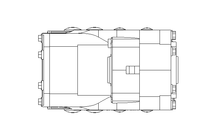 FLAT GEAR SERVO MOTOR 64 NM