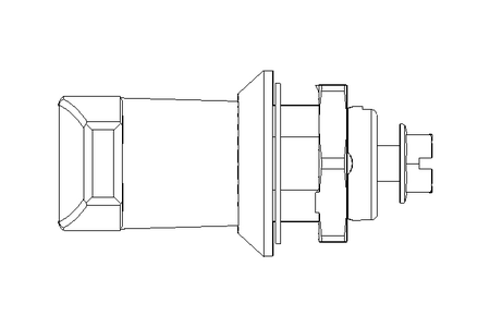 Drehriegel mit Knebelgriff