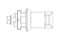 HASP WITH HANDLE