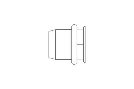 Blind rivet nut M6x9x14 A2