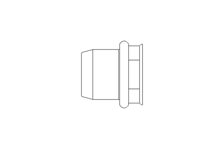 Blind rivet nut M6x9x14 A2