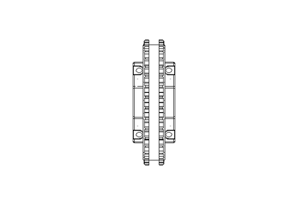 Kettenrad DB30 B49 Z36