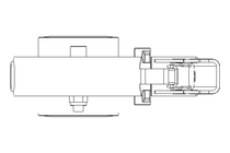 Valvola a farfalla B DN025 OVO MA E D2