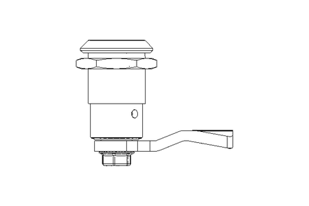 Drehriegel Kompressionsverschluss H 33