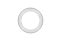 Wiper ring 35x45x9 NBR