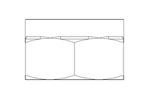 Écrou hexagonal M8 A4 ISO10511