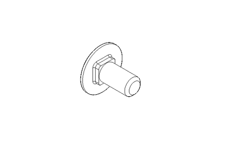 Flachrundschraube M12x25 A2 DIN603