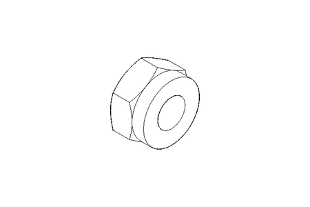 Hexagon nut M10 A4 ISO10511