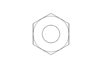 Tuerca hexagonal M10 A4 ISO10511